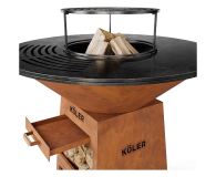 KOLER Grill ogrodowy Herd X2 - 1529499 - zdjęcie 6